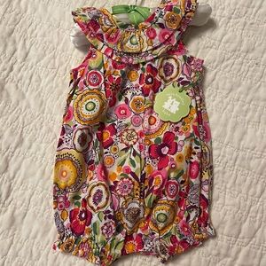 **Vera Baby Romper** 0-3M